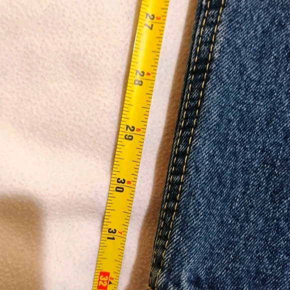 St. John's Bay Dark Blue Straight Leg Jeans - Picture 10 of 10